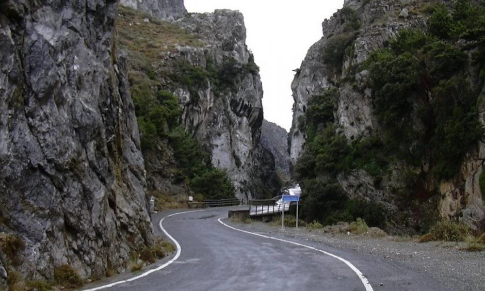 Παραμένει κλειστός ο δρόμος στο φαράγγι του Κοτσιφού στο Ρέθυμνο